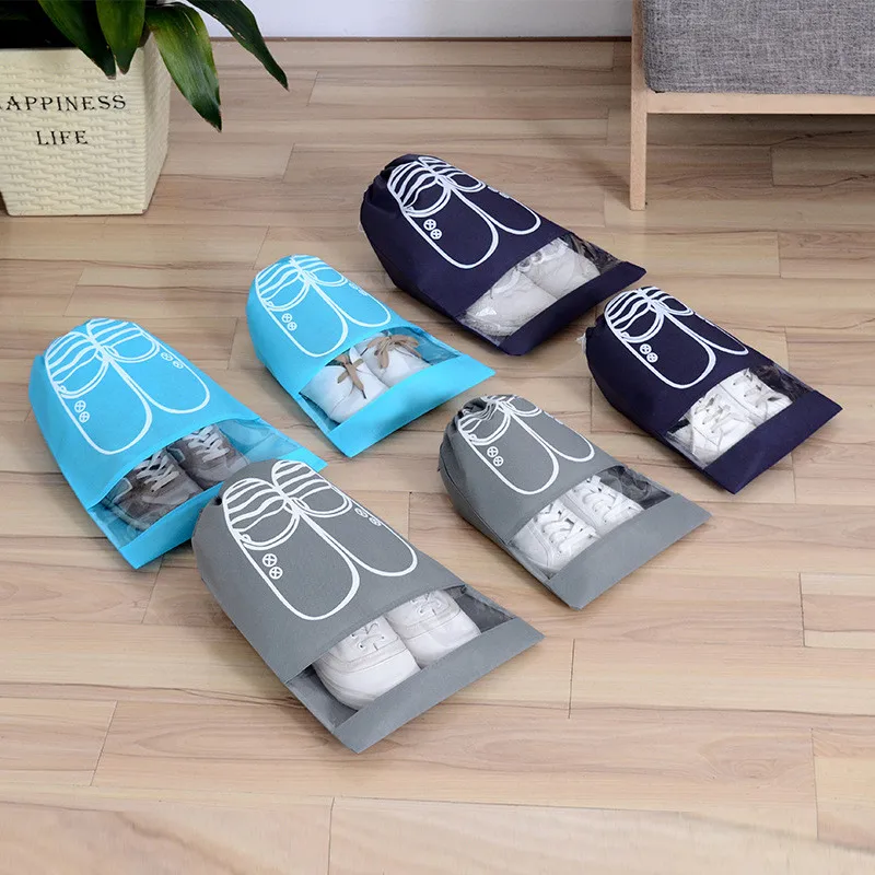 Непромокаемая обувь дорожная Портативная сумка пылезащитный мешок для хранения