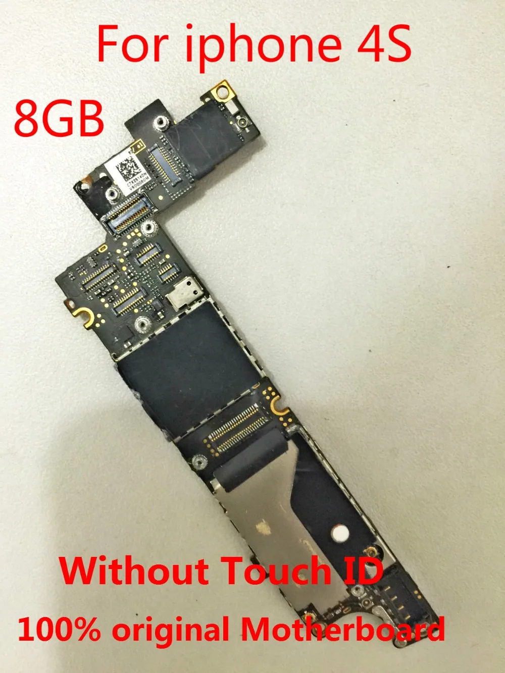 100% оригинальная материнская плата для Apple iPhone 4S 8 ГБ рабочая и разблокированная