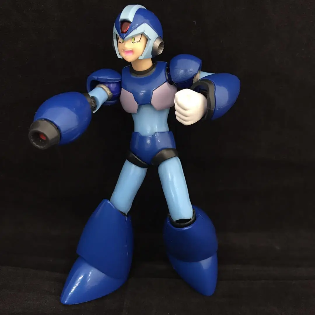 Megaman juego figura artes ПВХ де juguete modelo coleccionable 13 см | Игрушки и хобби