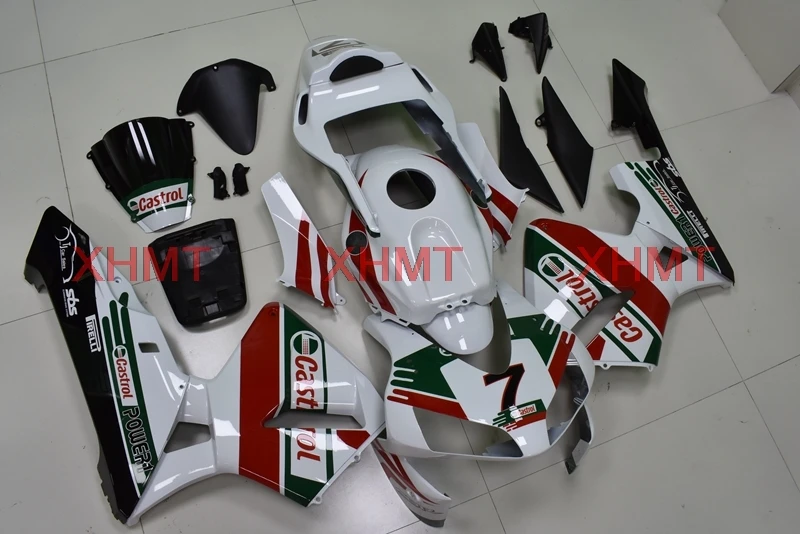 Для Honda CBR600RR 2003 2004 Обтекатели CBR 600 RR Пластиковые обтекатели Белый Красный