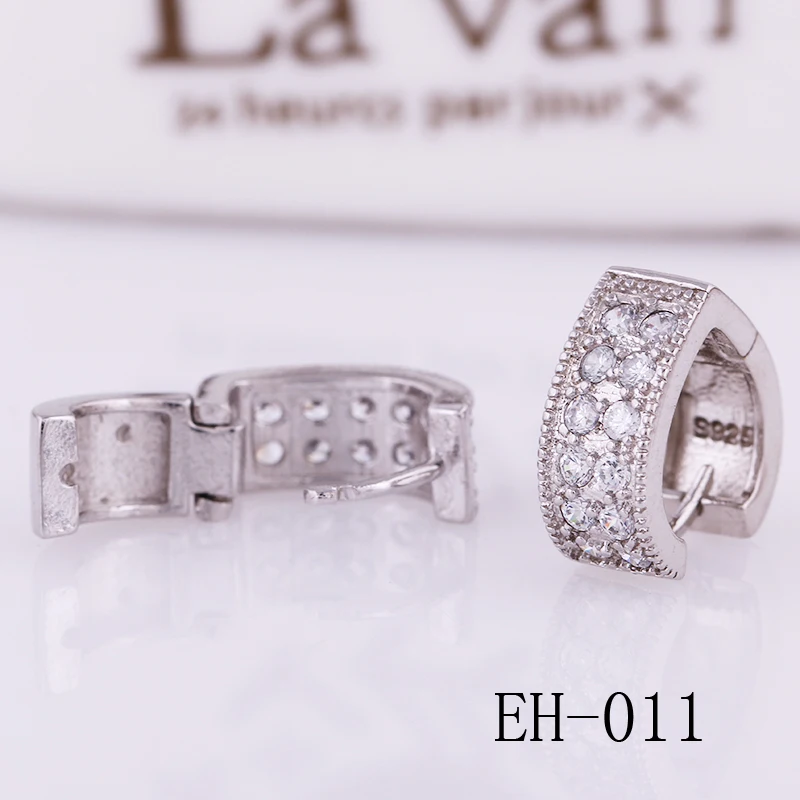 Бесплатная доставка ювелирные изделия Han Edition сердца двухрядные циркониевые