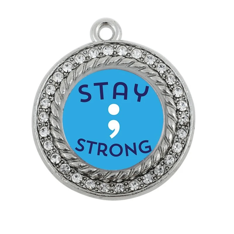 Браслет с полукруглым кольцом серебряным покрытием|circle charm|charm antique silvercharms |