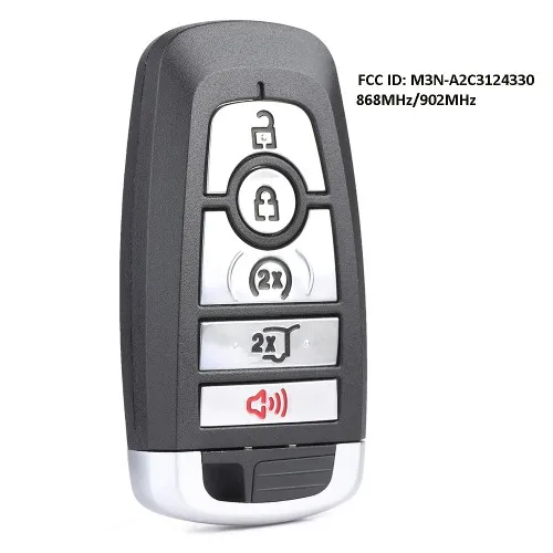 KEYECU OEM New Smart Proxy Keyless Entry Remote 5 Button 902MHz fob Transmitter for Ford Mustang | Автомобили и мотоциклы