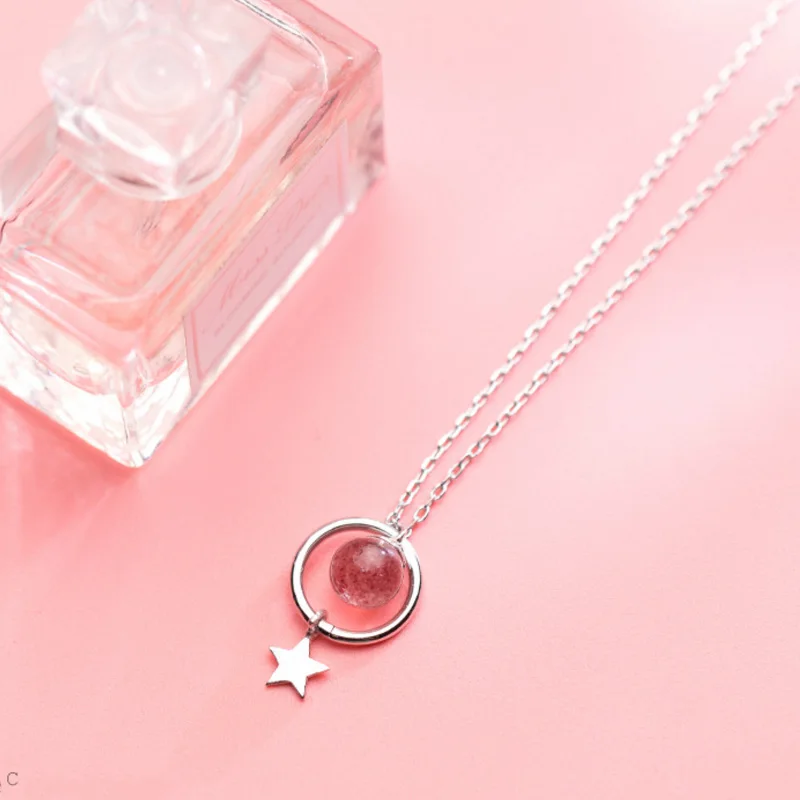 Ювелирное изделие из Серебряная цепочка с бусинами стерлингового серебра 925