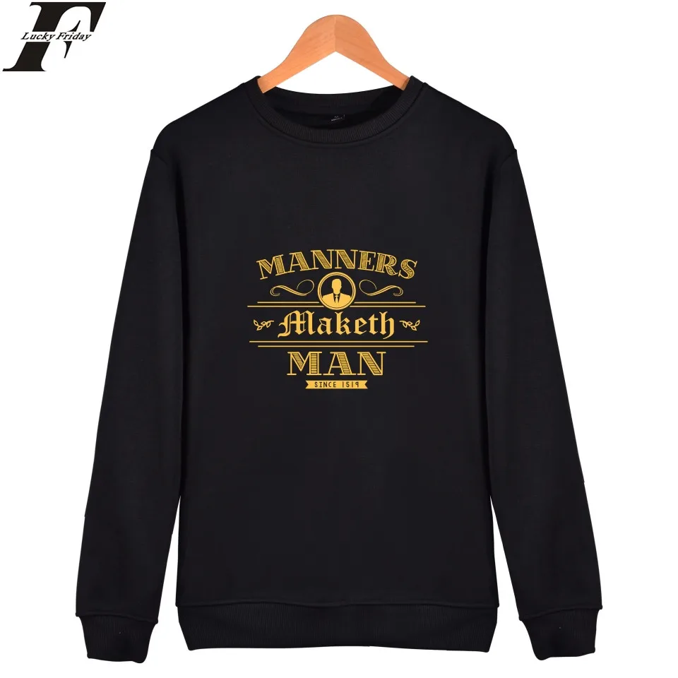 2017 модная мужская Толстовка KINGSMAN мужские толстовки и свитшоты в стиле хип-хоп