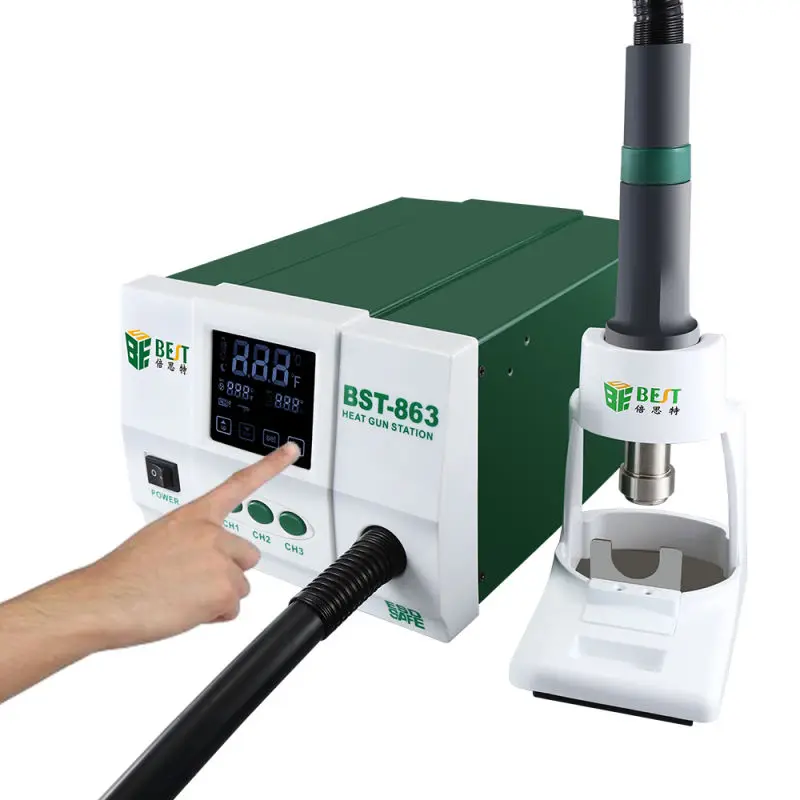 Регулируемая станция для распайки печатных плат с ЖК дисплеем|Паяльные станции| |