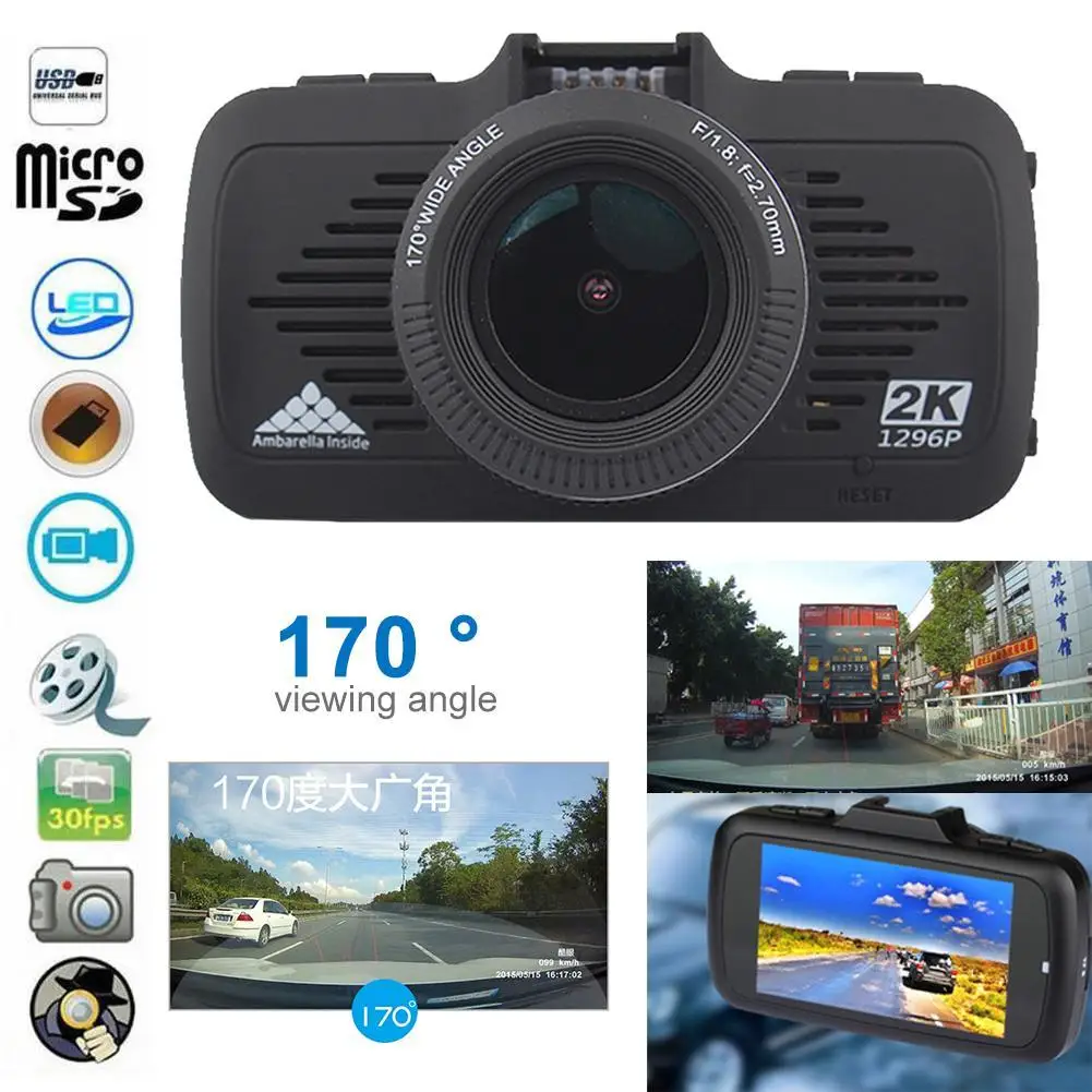 Оригинальный Универсальный Автомобильный видеорегистратор DVR Камера gps 2 в 1 Ambarella