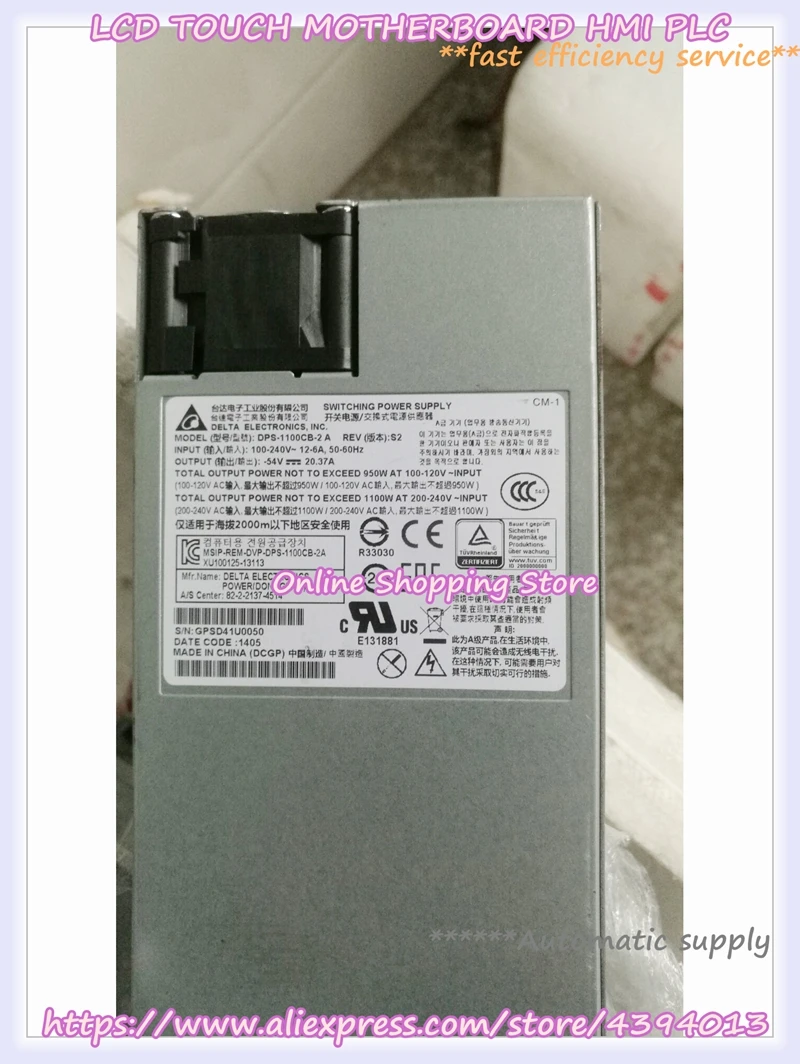 Для N3000 1100W блок питания F308V DPS 1100CB 2 в N3048P N3046P|Детали и аксессуары для приборов| |