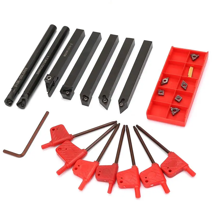 Токарные инструменты для дерева 7 комплектов 10 мм хвостовик металлический