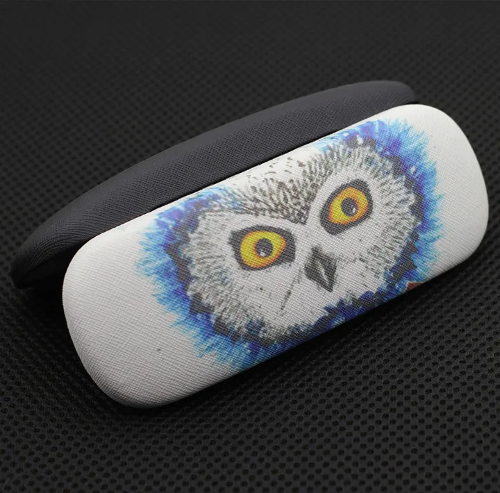 Сова близорукость очки коробка мультфильм близорукие случае Выделите Личность |