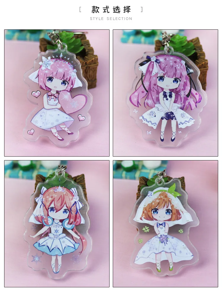 Японские Аниме фигурки акриловые квинтуплет фигурка брелок | Игрушки и хобби