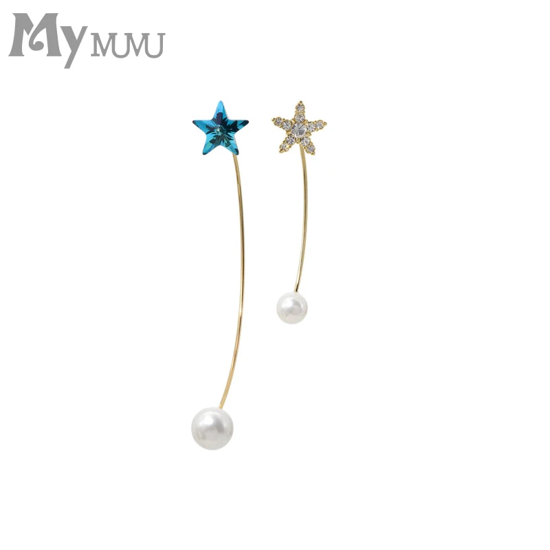 Женские серьги с имитацией кристаллов z709 новинка 2020 | Украшения и аксессуары