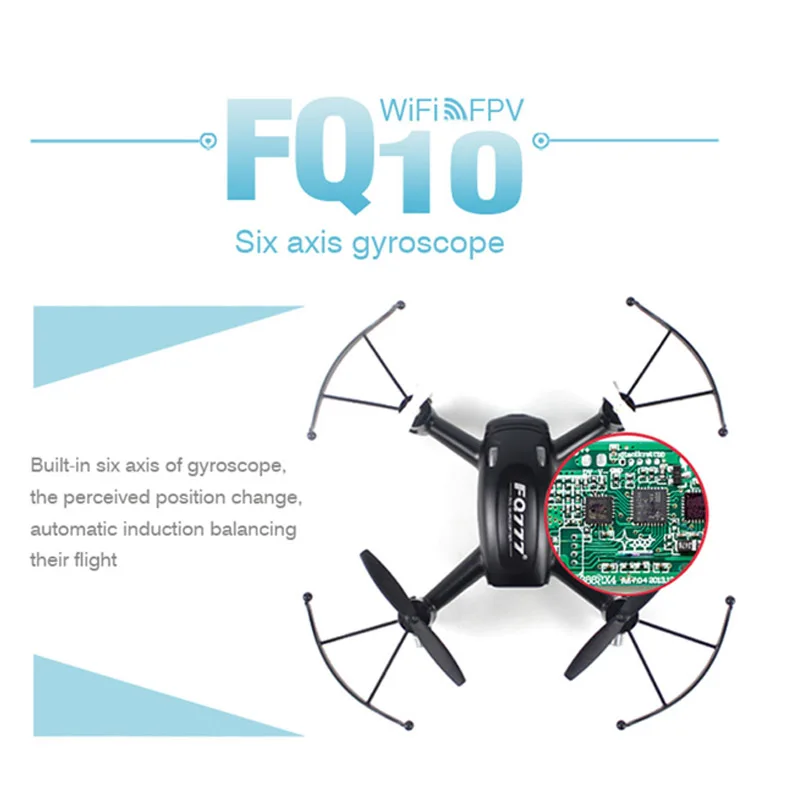 FQ777 Радиоуправляемый Дрон 4CH 6 оси гироскопа вертолета Wi-Fi FPV-системы rc горючего