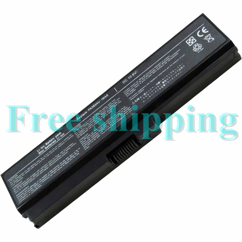 Аккумулятор для toshiba Satellite L730 L735 L745D L755 L775 L750 L700 PA3817 1BAS 1BRS PA3634 6cell|battery for toshiba|battery