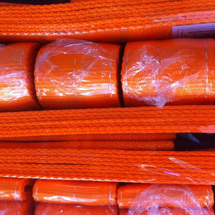 Плоский слинг с лямками 4 тонны длина 6 м отправка через DHL|webbing band|sling reviewsling rings |