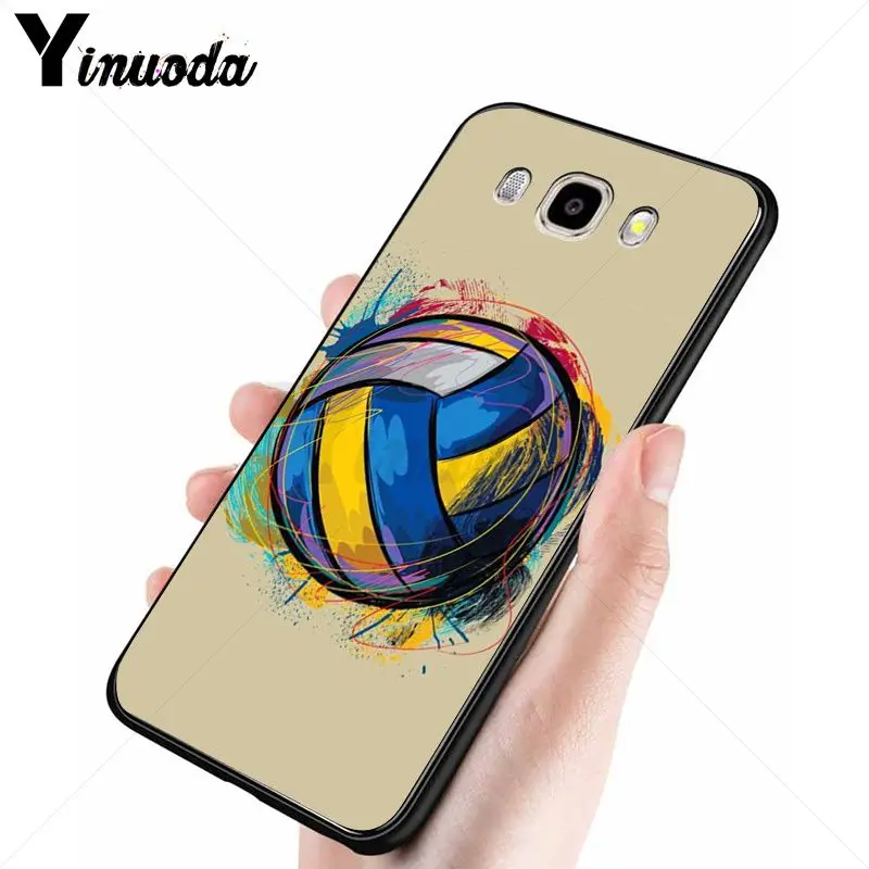 Yinuoda люблю волейбол спортивный чехол для телефона samsung Galaxy j7 prime j8 j2 j4plus j6plus 2018