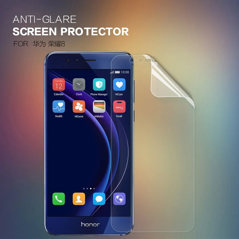2 шт./лот Защитная пленка для экрана Huawei Honor 8 Honor8 NILLKIN матовая или суперпрозрачная пленка|protector film for ipad|film projector
