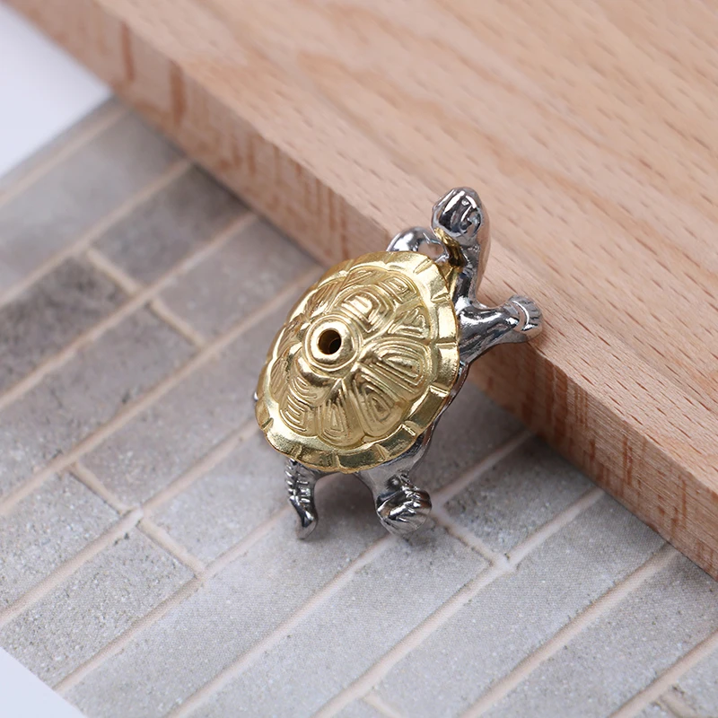 

1PCS 1holes Alloy Tortoise Incense Burner Holder Censer Plate For Sticks & Cones Home Decor Home Teahouse