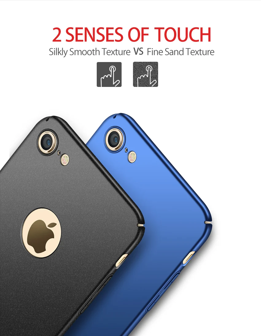 Чехол для iPhone 6 6S чехол для Apple iPhone 6 S 6S Plus чехол Msvii роскошный тонкий 360 полная защита PC матовый жесткая задняя крышка