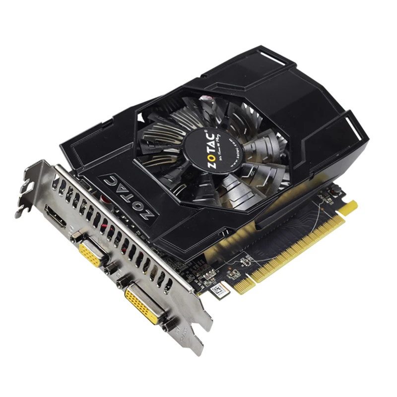 Оригинальная видеокарта ZOTAC GeForce GTX750 1GD5 Raytheon/Интернет кафе PA 128Bit GDDR5 графические