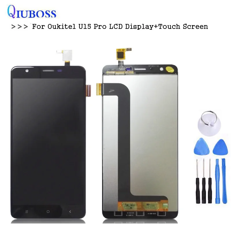 Для Oukitel U15 Pro ЖК-дисплей + сенсорный экран 100% новый Качество ЖК дигитайзер