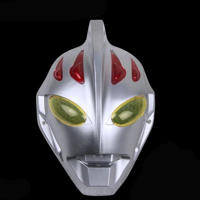 Косплэй Ultraman маска ребенок Обувь для мальчиков детский костюмированный Костюм Фестиваль партия - Цвет: Not Glowing