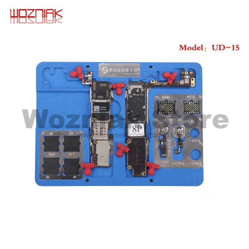 Универсальный крепеж A8 A9 A10 A11 ACPU NAND для iPhone 5-8P XS MAX основная пластина фиксирующий Зажим канавки ремонт отпечатков пальцев - Цвет: UD-15