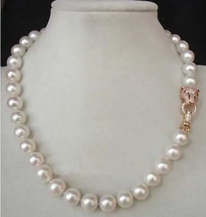 

Бесплатная доставка Благородные Ювелирные изделия 10-11 мм подлинное белое ожерелье из жемчуга южного моря