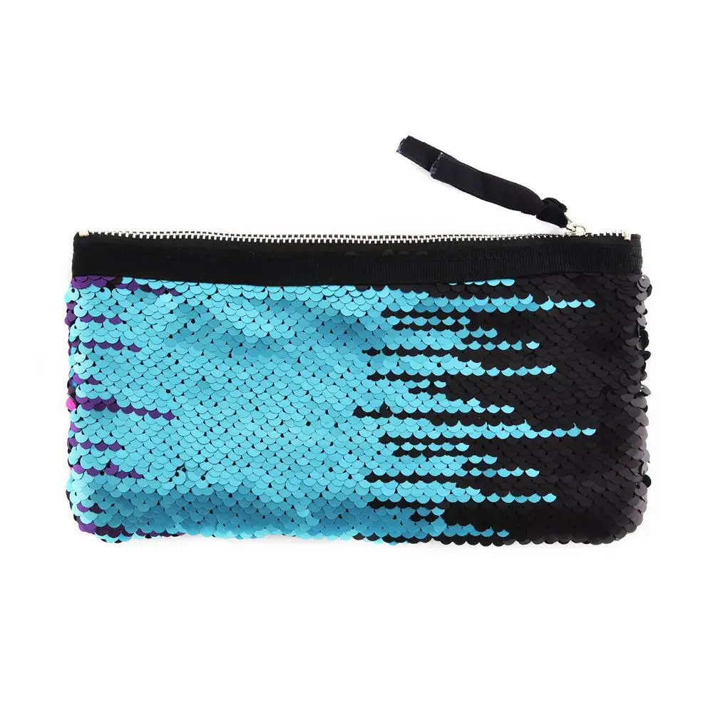 Школьный пенал для мальчиков и девочек Kawaii милые Русалка уголовного Pencilcase блесток нескольких макияж мешок ручки канцелярские сумка штрафы