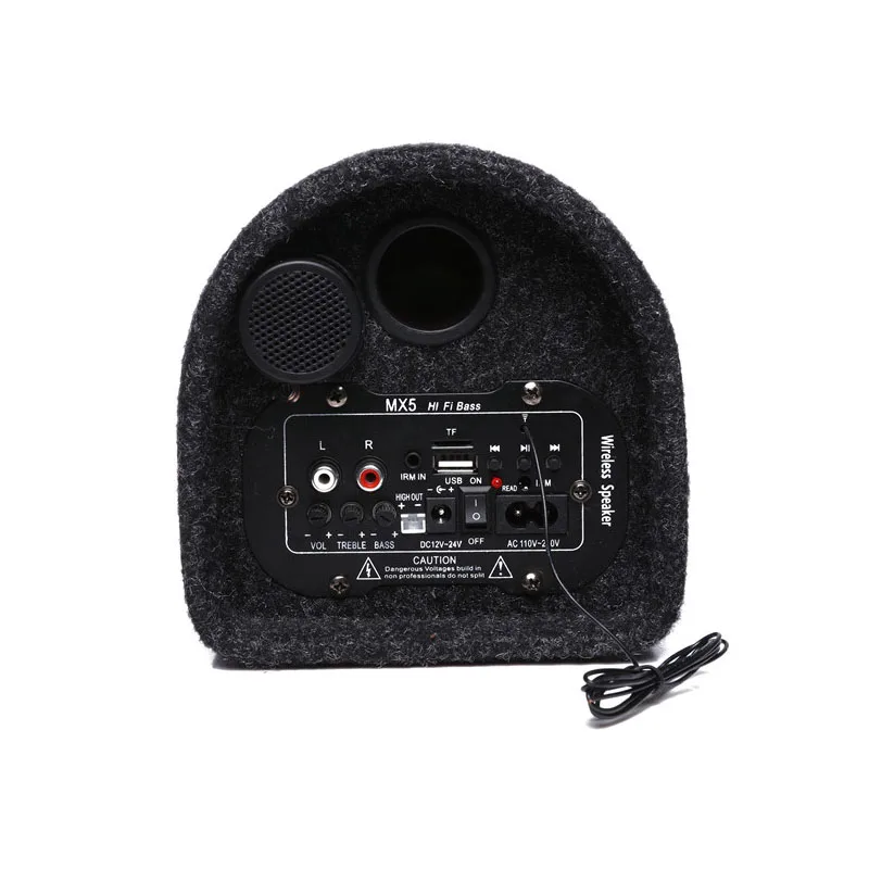 12V 24V 110V 220V 5 дюймовый Динамик коробка автомобильный аудио активный сабвуфер Bluetooth