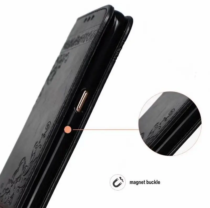 Тисненый Чехол-книжка на магните для Samsung Galaxy Note 9 S9 S8 Plus, кожаный флип-чехол для Samsung S5 S7 S6 S4 S3, сумка для телефона