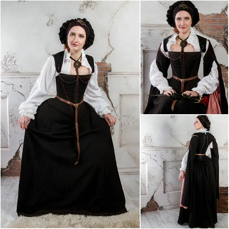 

Платье для Хэллоуина, викторианская готика/Гражданская война, бальное платье белого цвета на юге, размеры США 6-26 SC-415, XS-6XL