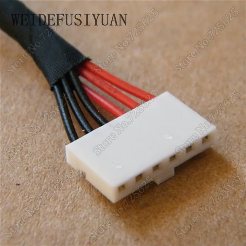 Разъем питания постоянного тока с кабелем для MSI A6400 042US 16G1 16GC GE40 DC IN Cable|power jack|dc injack