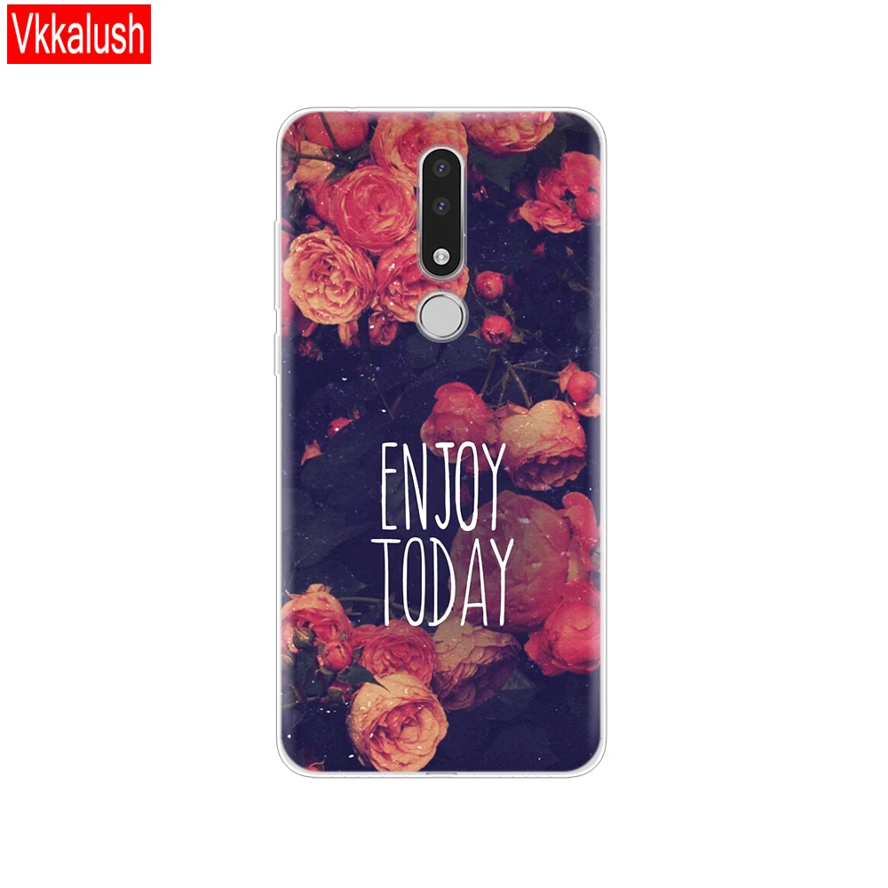 80178 Чехол для телефона Nokia 3,1 Plus, чехол, Забавный мультяшный силиконовый мягкий чехол на заднюю панель Nokia3.1 для Nokia 3,1 Plus, чехол, сумка bock - Color: 80178