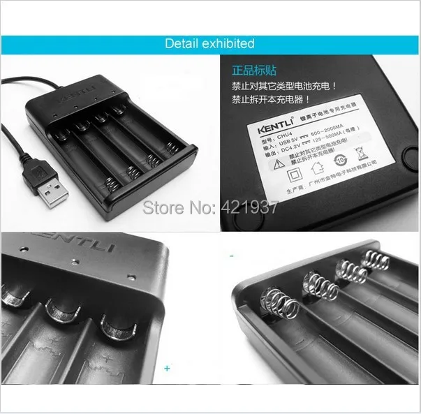Аккумуляторная литий ионная батарея KENTLI 6 шт. в AA 2800 МВт/ч|aa battery|battery aaa rechargeable battery |