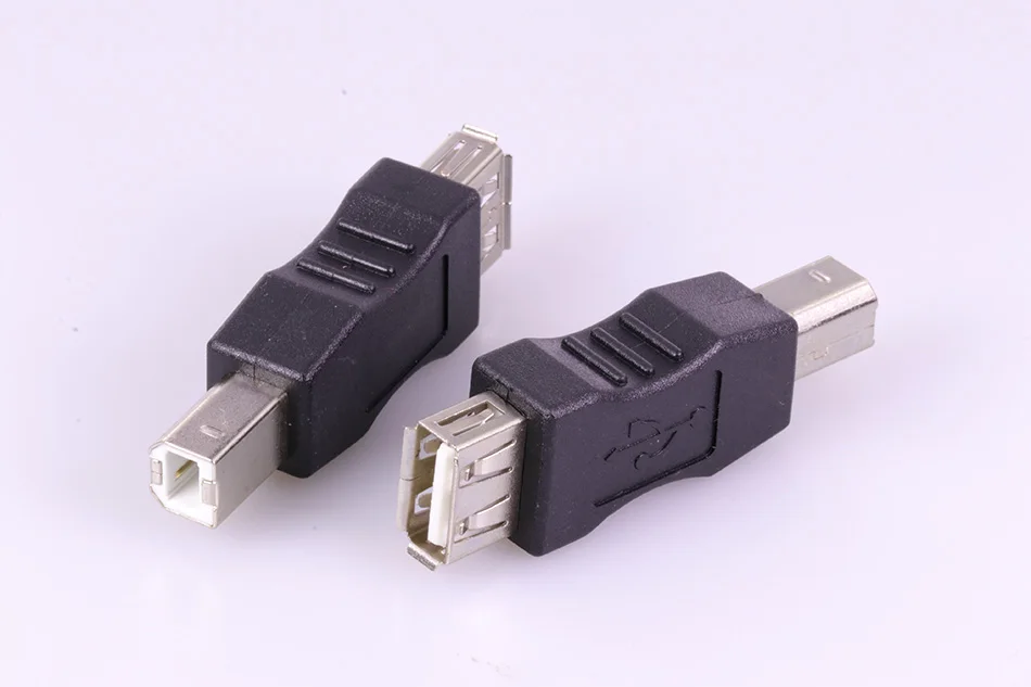 USB2.0 тип женщины к USB B Вилка адаптер для принтера устройства AF BM usb разъем 15 шт. |