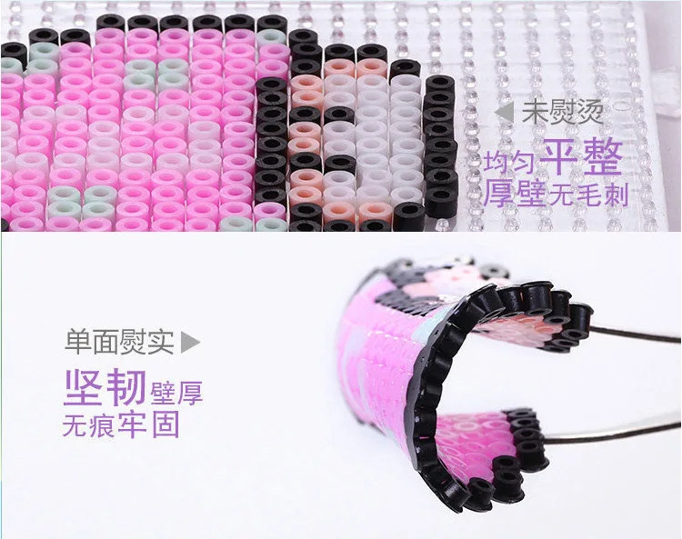 1000 шт./упак. 2,6 мм Цвет Фул высокой оценки Хама бусины, бисер perler Хама бусины Детские игрушки развивающие игрушки diy ремесло Цвет замечания