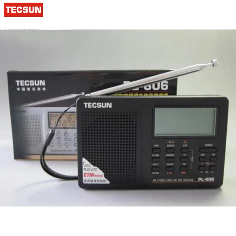 Tecsun PL-606 PL606 цифровой радио PLL портативный FM стерео/LW/SW/MW приемник DSP радио
