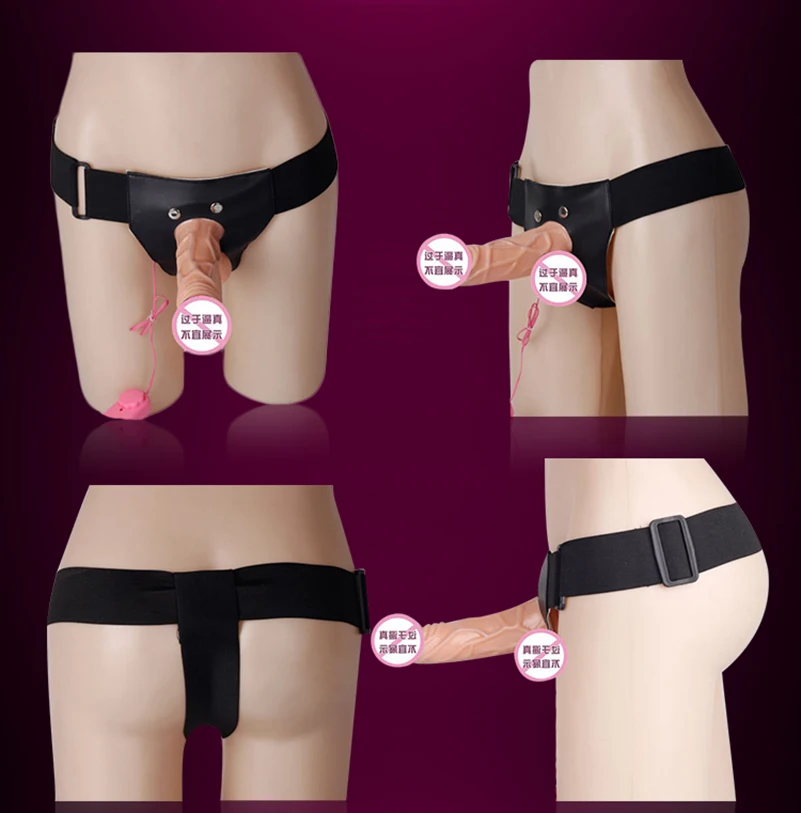 Фаллоимитатор с ремешком для ночной работы регулируемый мультивибратор товары