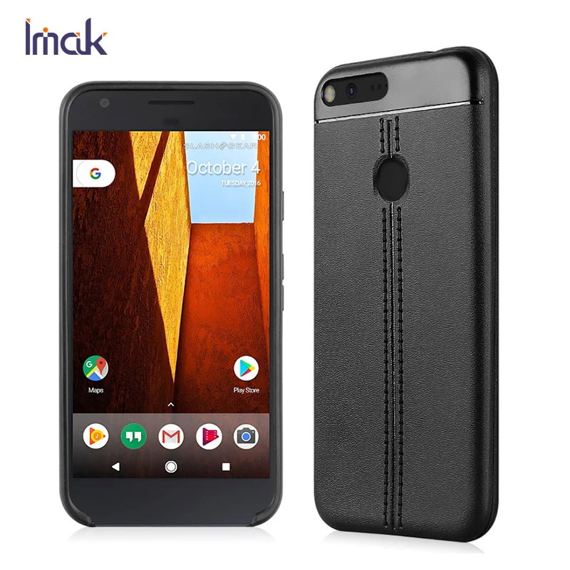Imak слесарь телефон case для Google Pixel Телефон tough 5.0 дюймов с кольцом-stander. |