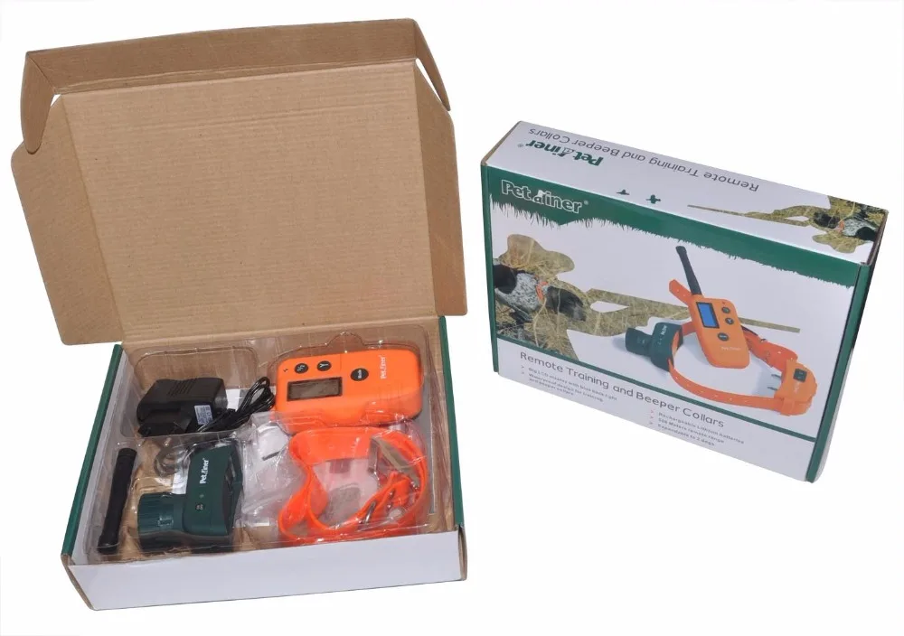 Электрический дистанционный ошейник для дрессировки собак 500 м с ЖК экраном