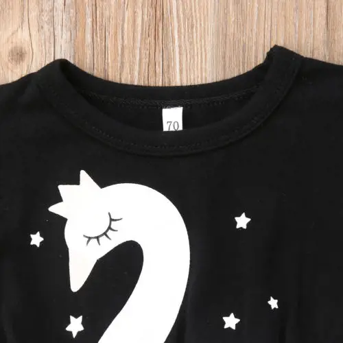 Детское платье-пачка с лебедем для девочек летнее платье-комбинезон без рукавов