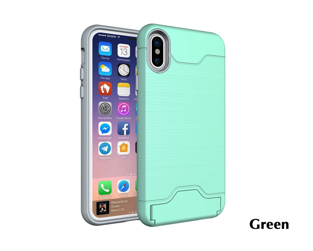 Сверхмощный Прочный чехол для телефона для iPhone 6 6s 7 8 X XS XR плюс Max S7 S8 S6 iphonexr iphonexs 6s Plus, 7 plus, 8 plus xsmax iohone
