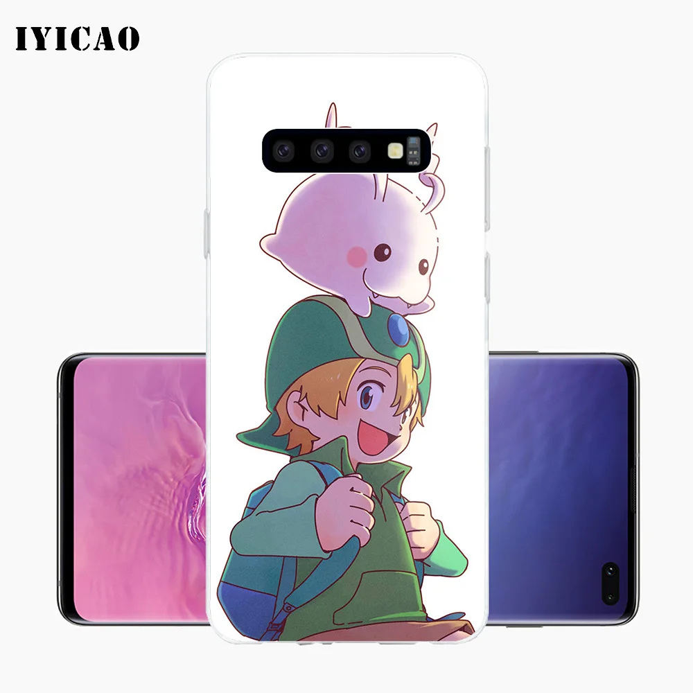 IYICAO Digimon Мягкий силиконовый чехол для телефона Samsung Galaxy S10e S10 S9 S8 Plus S7 Edge TPU |