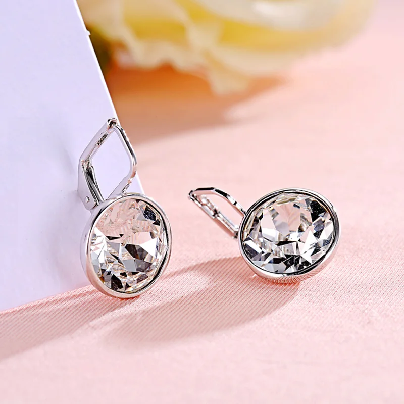 Baffin оригинальный кристаллами от Swarovski Bella мини пирсинг Серьги Мода 2017 г. гвоздики