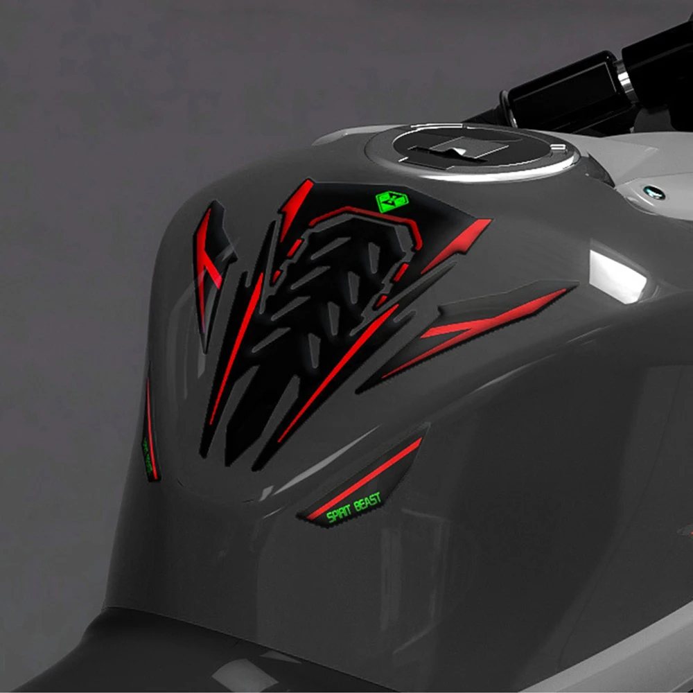 SPIRIT BEAST мотоциклетные наклейки Moto Pegatinas газ Feul танк Pad мотоциклетные наклейки протектор Pad