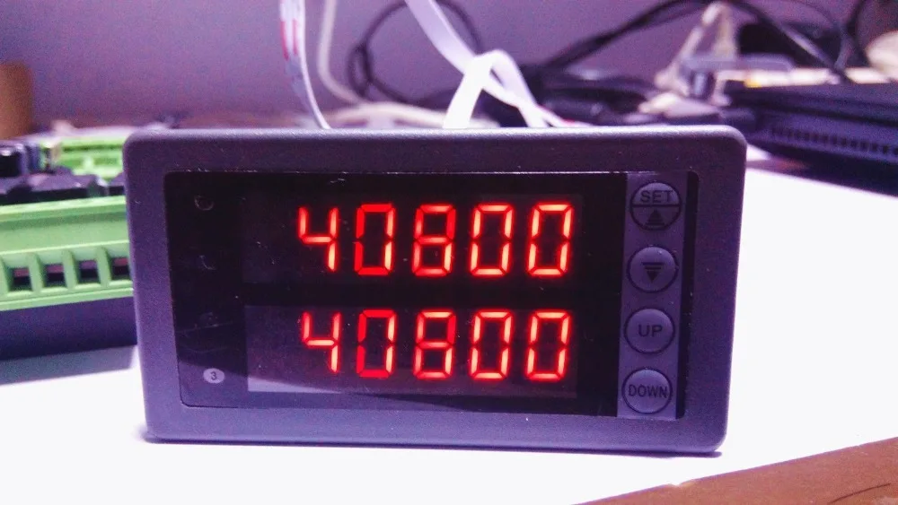 Светодиодный дисплей с двумя рядами для модуля ПЛК режим master /output простая плата