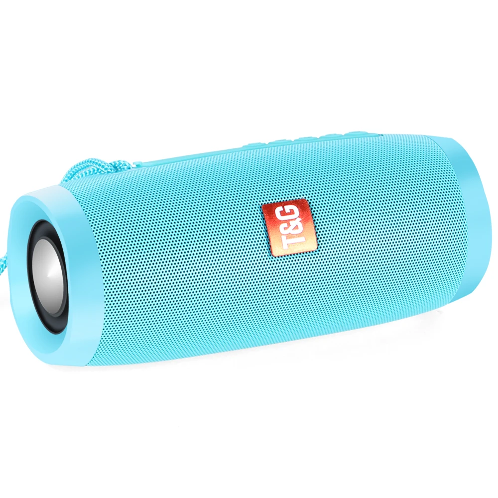 TOPROAD 10 Вт Bluetooth Динамик Портативный Беспроводной стерео Колонка Hi-Fi Динамик s Поддержка AUX в FM радио TF USB с микрофоном СВЕТОДИОДНЫЙ Красочный