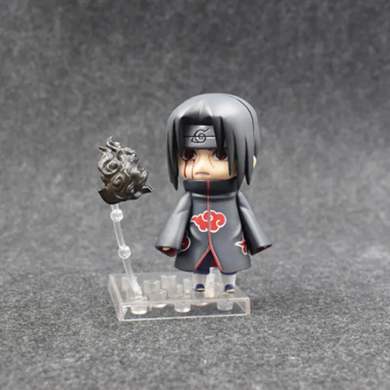 Наруто Аниме Фигурка Учиха Итачи Учиха Madara Nendoroid#820 ITACHI ПВХ 10 см Коллекция Модель игрушки Розничная коробка S634