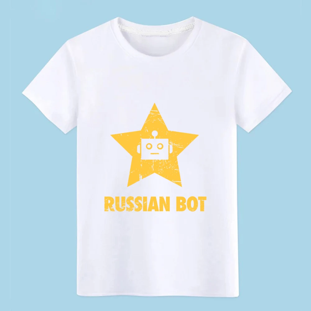 Забавная русская футболка b ot с принтом Интернет-Тролль Хлопковая S-XXXL на заказ